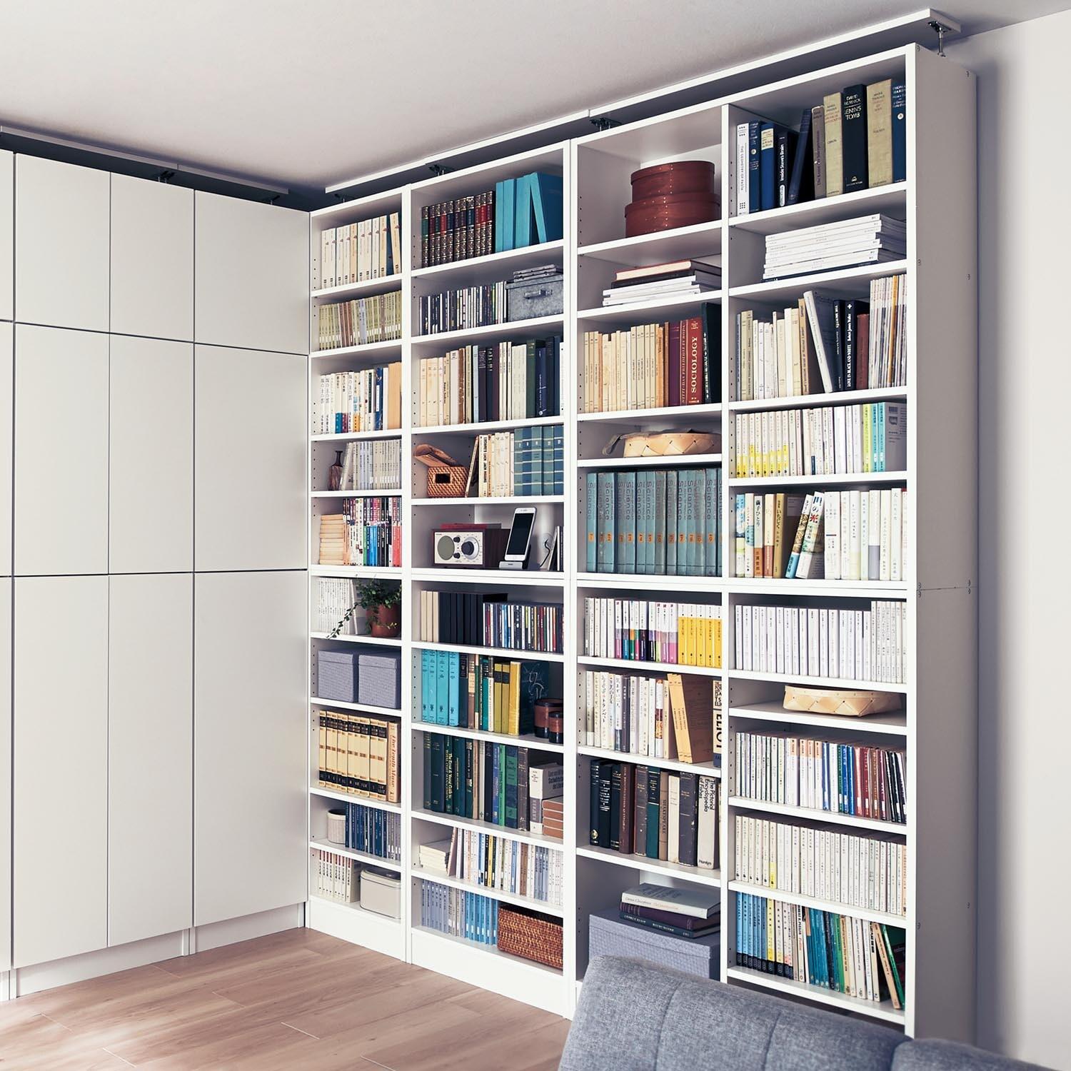 突っ張り壁面ラック <奥行30/奥行40cm>の商品写真