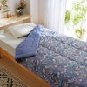 いちご泥棒柄の肌掛け布団の商品写真