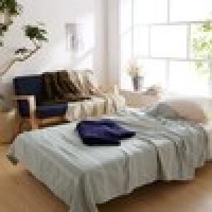 4色から選べる綿素材のタオルケットの商品写真