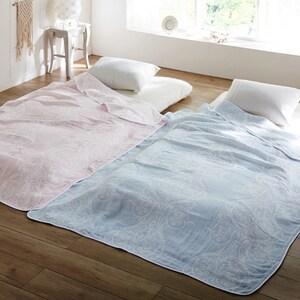 綿素材を使用した6重織ガーゼケットの商品写真