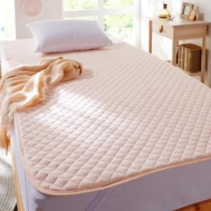 【おねしょ対策にも】 洗える綿素材を使用したパイルの防水敷きパッドの商品写真