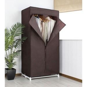 カバー付きコンパクトハンガーラック <幅75/幅95cm>の商品写真