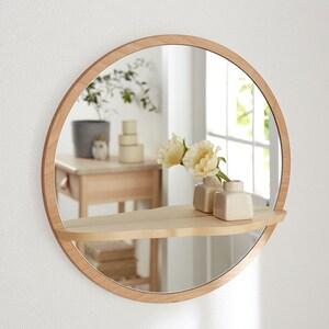 北海道の山並みを映しこむ壁掛けミラーWakka 【旭岳】の商品写真