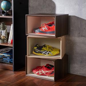 シューズ1足用ボックス【スパイクやバッシュなど思い出のスニーカーが飾れる】の商品写真
