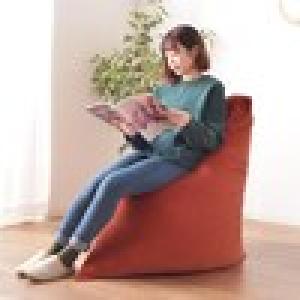 お気に入りの形でくつろげるビーズクッションの商品写真