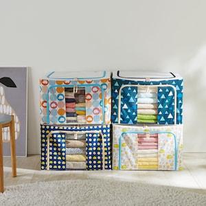 耐荷重10kg!北欧調頑丈衣類収納ボックスの商品写真