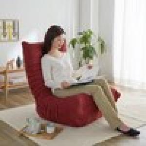 身体を預けてくつろげるリクライニングローソファー <1人掛け>の商品写真