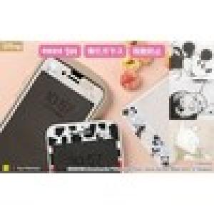 スマートフォン液晶強化ガラスiPhone8/7/6s/6/SE(第二世代)(選べるキャラクター)の商品写真