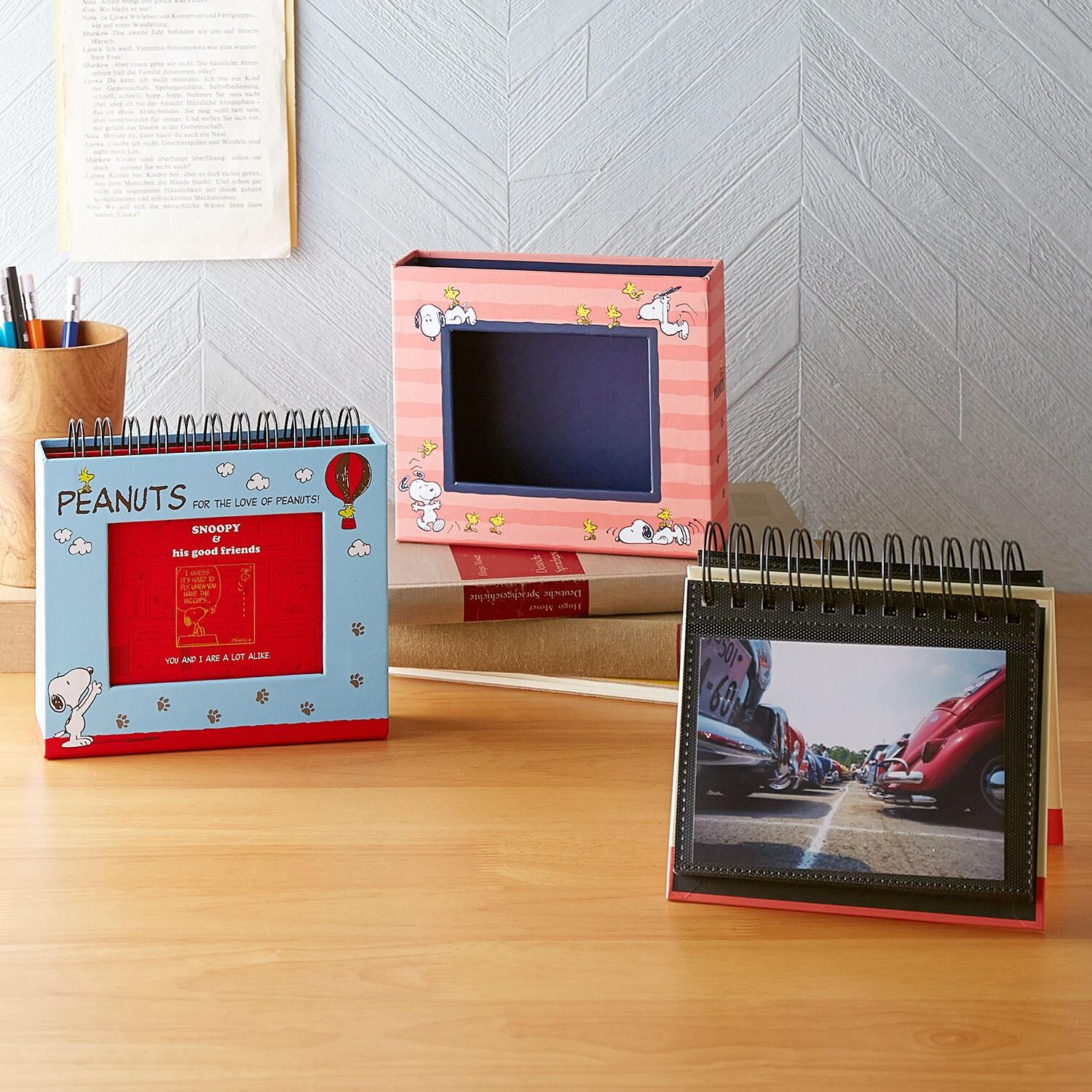 「スヌーピー」写真立てにもなるフォトフレームアルバムの商品写真