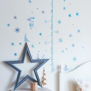 身長計付きウォールステッカー「アナと雪の女王」の商品写真