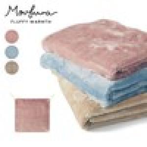 毛布に包まれた様な温もりのフリースベビーブランケットの商品写真