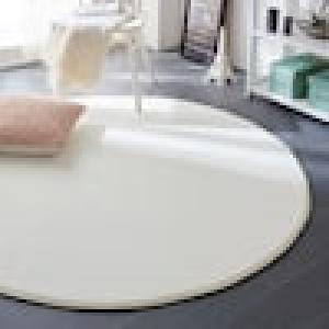 撥水マイクロファイバー円形ラグの商品写真