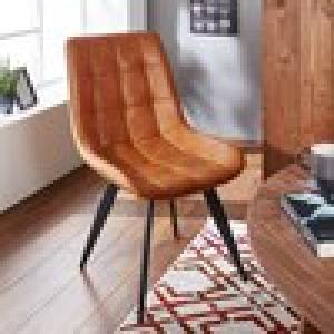 ステッチの入った合皮のダイニングチェア2脚セットの商品写真