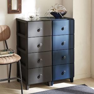 北欧モダンデザインのスリムチェストの商品写真