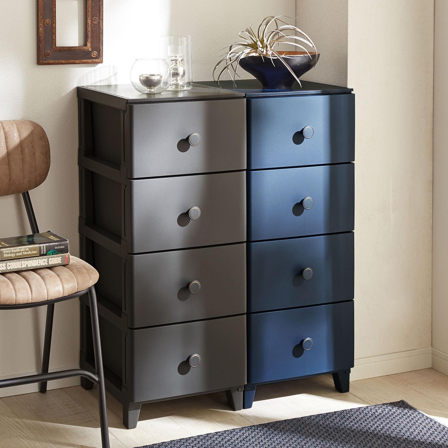 北欧モダンデザインのスリムチェストの商品写真