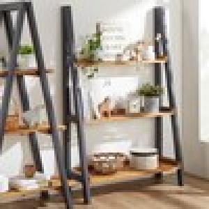 天然木のガーデンシェルフの商品写真