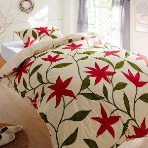 年中使える綿素材の掛け布団カバー(フローレス)の商品写真