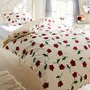 年中使える綿素材の布団カバーセット <2点セット>「ロサ」の商品写真