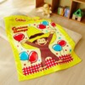 おさるのジョージのお昼寝タオルケットの商品写真