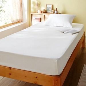 タンブル乾燥機に対応した綿素材のボックスシーツ <シングル>[日本製]の商品写真