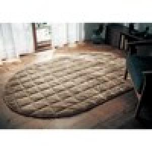 あったかなめらかなふんわりわた入り円形キルトラグ 【冬の人気No1シリーズ】の商品写真