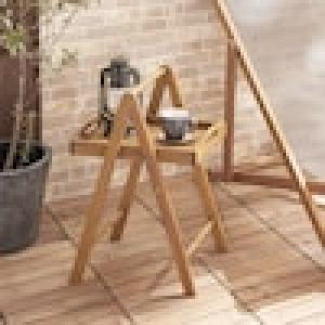 トレイが外せる折り畳みガーデンスタンドの商品写真