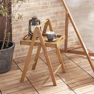 トレイが外せる折り畳みガーデンスタンドの商品写真