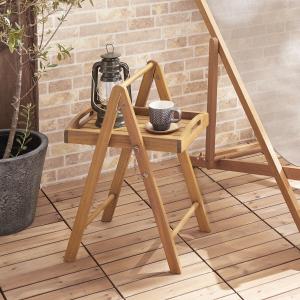 トレイが外せる折り畳みガーデンスタンドの商品写真