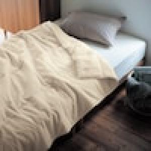 タオルやさんが作ったふんわり綿パイルの毛布にもなる中わた入りケット <シングル>の商品写真