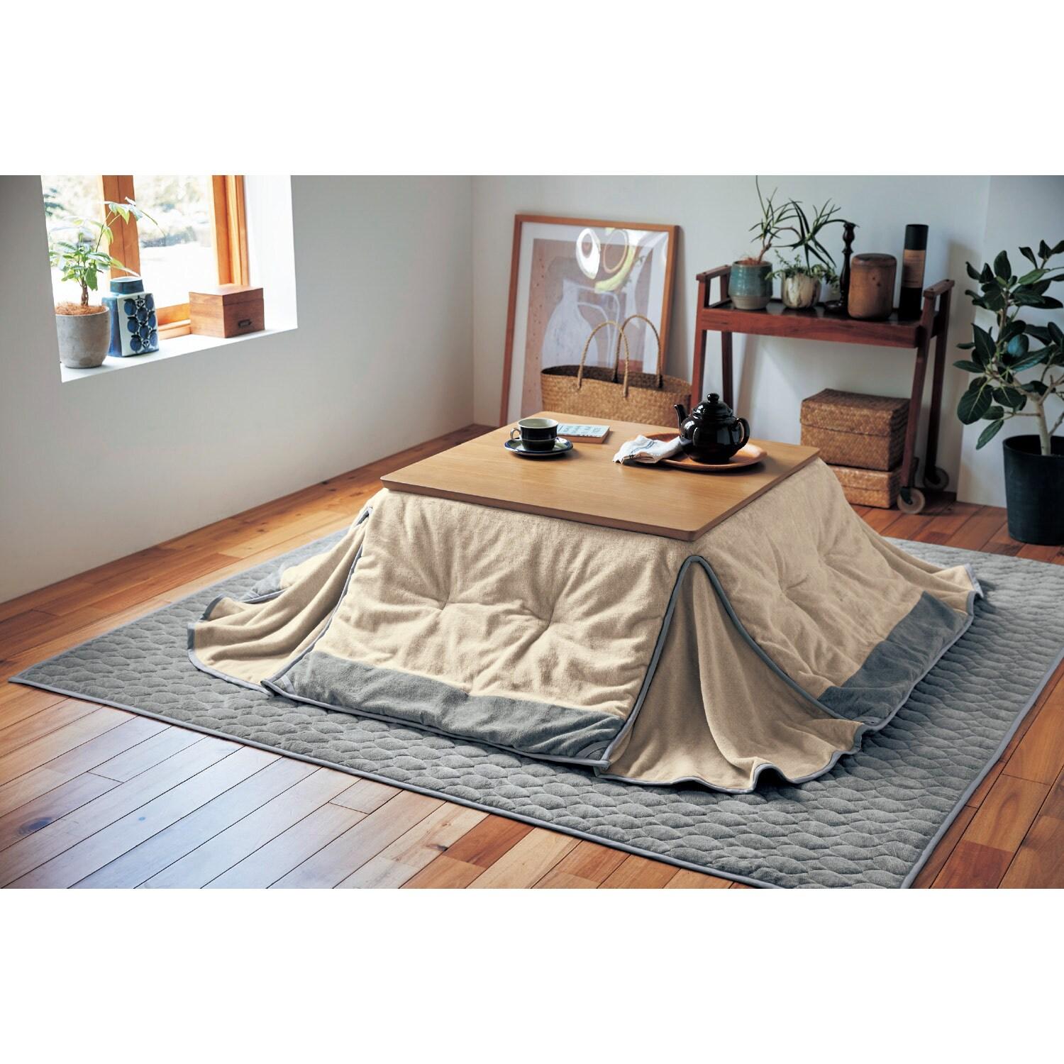 天然素材のぬくもり。綿素材を使ったあったかこたつ布団の商品写真