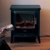 暖炉型電気ヒーター「Lucia Black」 【暖房目安3畳~8条】の商品写真