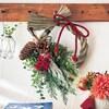 【季節限定280個】 リース・しめ縄・スワッグとして楽しめる3WAYフェイクフラワーの商品写真