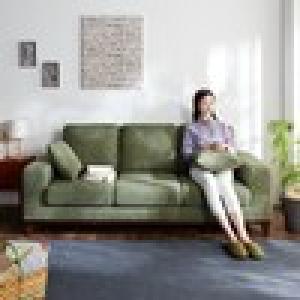 お部屋になじみやすいクッション付きソファー <2人掛け/3人掛け>の商品写真