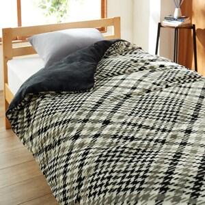 マイクロファイバーのあったか掛け布団カバーの商品写真