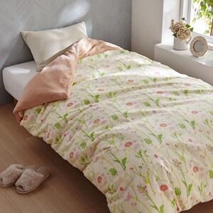 肌面マイクロファイバーのあったか掛け布団カバーの商品写真