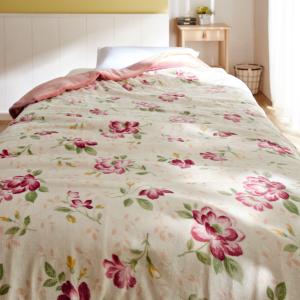 マイクロファイバーの蓄熱わた入り毛布の商品写真