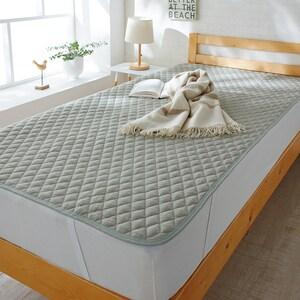 綿フラノのふんわり敷きパッドの商品写真