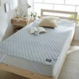 綿を起毛させたふんわり敷きパッドの商品写真