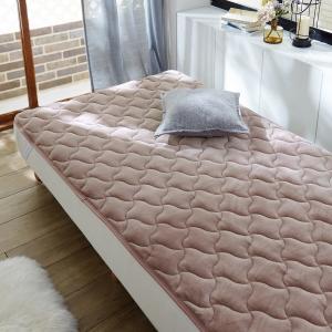 マイクロファイバーのあったか敷きパッドの商品写真