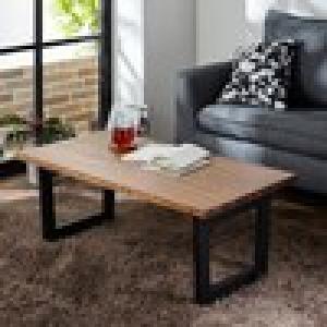 重厚感のあるウォルナット材の折りたたみローテーブルの商品写真