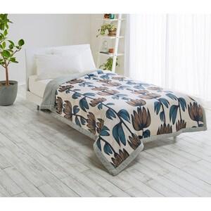 北欧デザインの中わた入り毛布の商品写真