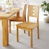 天然木を贅沢に使用したダイニングチェア2脚セットの商品写真