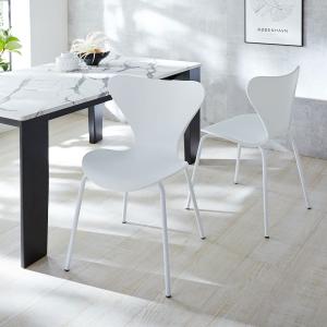 【超特価商品】スタッキングチェア同色2脚セットの商品写真