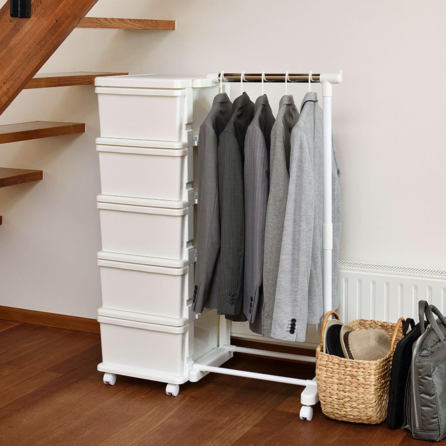 連結できる収納チェスト(5段タイプ)の商品写真