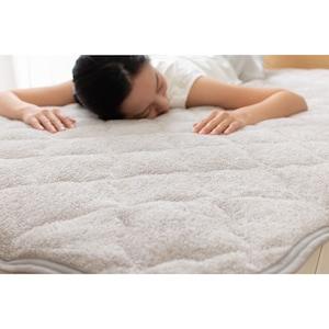 ふっくらパイルの敷きパッドの商品写真