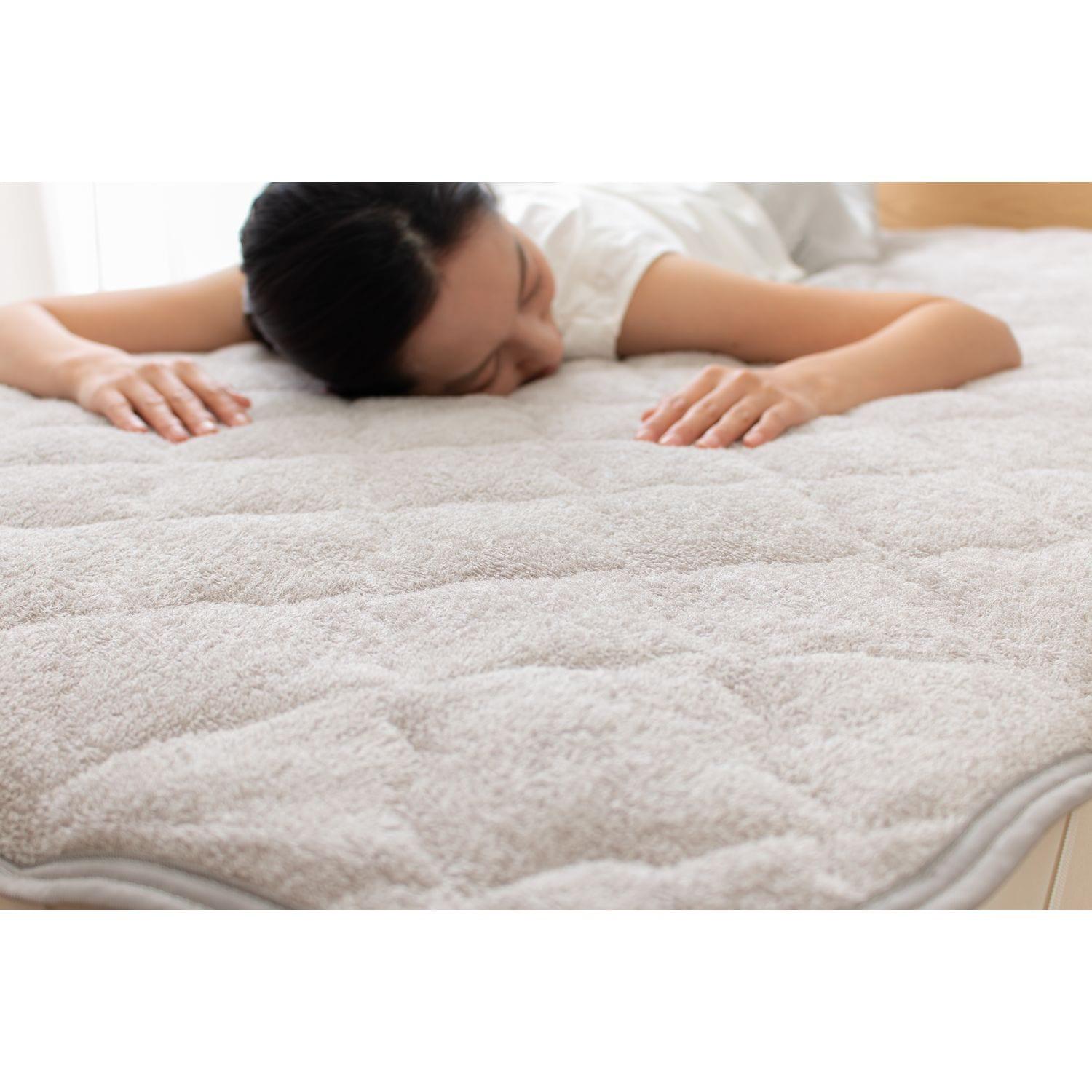 ふっくらパイルの敷きパッドの商品写真