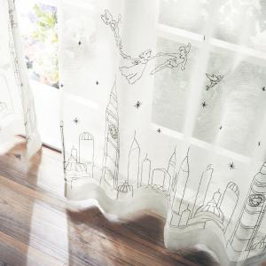 贅沢刺繍のレースカーテン「ティンカー・ベル」の商品写真