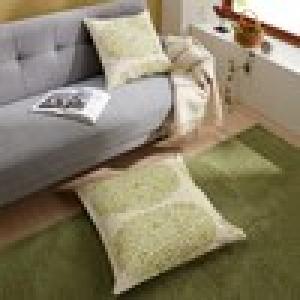 麻混素材のクッション・座布団カバー[日本製] <パラディス>の商品写真