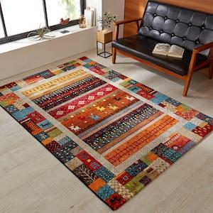 ギャッベデザインウィルトン織りカーペットの商品写真