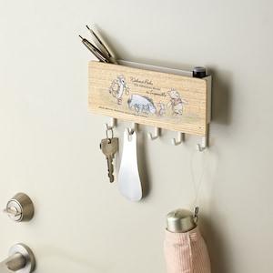 玄関マグネットキーフック「くまのプーさん」の商品写真